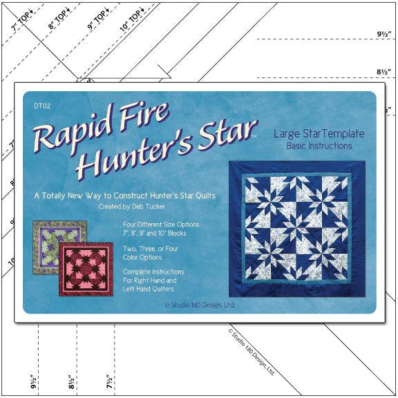 Rapid Fire Hunter's Star: Large Star - Deb Tucker - Studio 180 Design