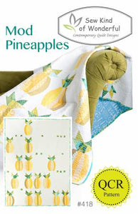Mod Pineapples - Sew Kind of Wonderful