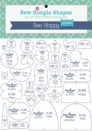 Bee Happy Templates Set - Lori Holt - Bee in my Bonnet -