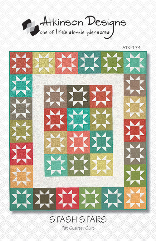 Atkinson Classmate Pattern Stash Stars - Atkinson Designs – Quilting and Crafts by Mercer