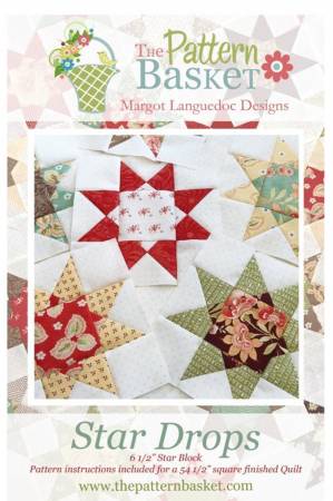 Star Drops - The Pattern Basket - Margot Languedoc