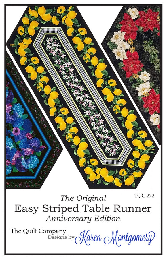 Easy Striped Table Runner - The Quilt Company
