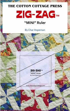 Mini Zig Zag Ruler - The Cotton Cottage Press