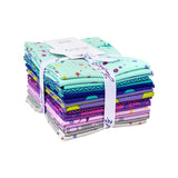 Tula Pink True Colors - Fat Quarters, Peacock - from Free Spirit