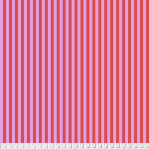 Tula Pink - Tent Stripe in Poppy - Free Spirit Fabrics