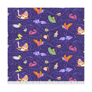 Tula Pink - Curiouser & Curiouser - Sea Of Tears - from Free Spirit Fabrics