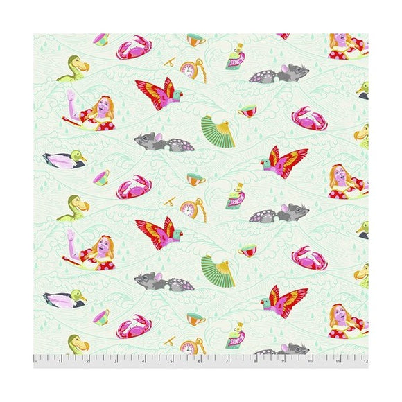Tula Pink - Curiouser & Curiouser - Sea Of Tears - from Free Spirit Fabrics
