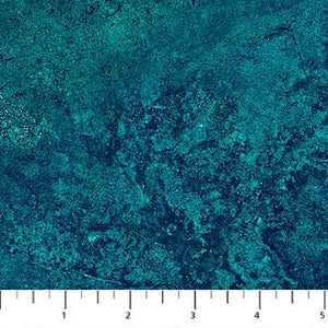 Stonehenge Gradations Brights - Deepest Lagoon - Teal Blue - from Northcott