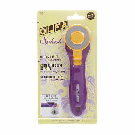 45 MM Rotary Cutter in Emperor Purple- from Olfa