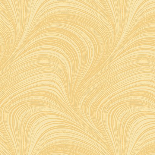 Benartex Wave Texture - Yellow