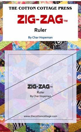 Zig Zag Ruler - The Cotton Cottage Press
